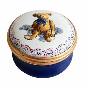 Halcyon Days The Original Teddy Bear Trinket Box